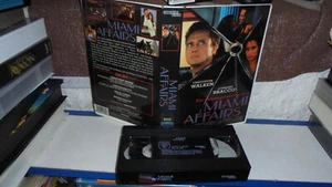 VHS - MIAMI AFFAIRS - CHRISTOPHER WALKEN - LORRAINE BRACCO - VCL 1.Auflage - Picture 1 of 1