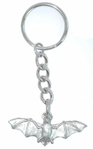 Bat Keychain Pewter - Picture 1 of 1