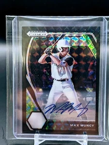 2021 Panini Prizm Draft Picks Max Muncy Black Prizm Auto 1/1 - Picture 1 of 2
