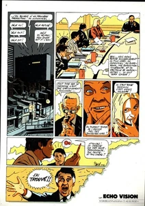 Werbeabzug A4 für ECHO VISION. Illustrationen BENICEL 1986 - Bild 1 von 1