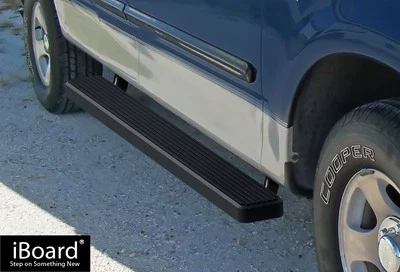 APS Running Boards 6-inch Black Fit 99-03 Ford F150 F250 Light Duty Super Cab - Image 1 of 4