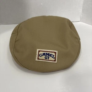 Gorra de colección Camel GT Derby News Boy bronceada SnapBack hecha en EE. UU. Carreras - Imagen 1 de 15