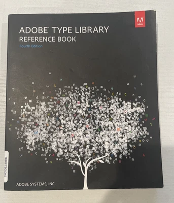 Adobe Type Library Reference Book 4th - Paperback, by Adobe Systems - Good - Bild 1 von 2
