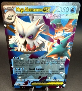 Pokemon TCG Mega Abomasnow ex 036/132 Mega Evolution Double Rare Holo NM - Picture 1 of 11