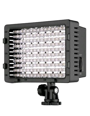 Luz para cámara digital Neewer 160 LED CN-160 regulable de alta potencia, batería + cargador Foto 1 de 4