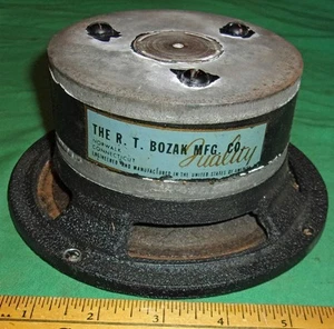 Vintage Bozak B-209 Midrange ALNICO Speaker 4 ohms 6 1/2 Inch (1950's) Working! - Picture 1 of 10