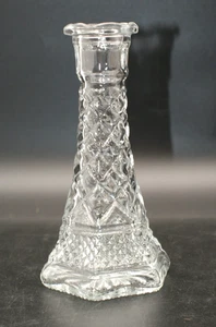 Vintage Knospenvase Rautenmuster von Anchor Hocking 6" hoch Made in USA MCM - Bild 1 von 5