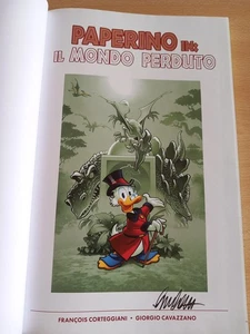 GIORGIO CAVAZZANO - Paperino In: Il Mondo Perduto - FIRMATO - Picture 1 of 1