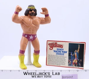 Macho Man Purple Trunk 1989 WWF LJN Titan Sports 8" Vintage Wrestling Superstars - Bild 1 von 5