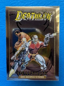 2024 Skybox Marvel Masterpieces 92 Platinum Fantasctic Covers Deathlok #FC-1 - Bild 1 von 2