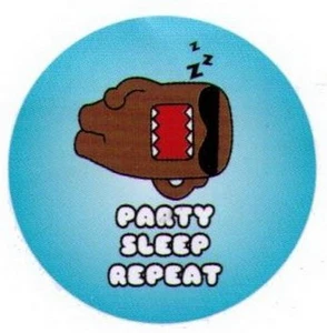 Domo-Kun Party Sleep Repeat Button DB4637 - Bild 1 von 5