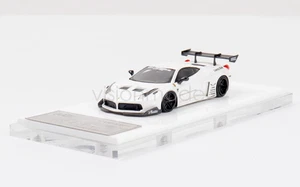1:64 Scale White 458 GT LBWK Racing Sports Diecast Resin Gifts Collection Model - Picture 1 of 4