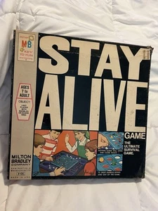 Stay Alive Milton Bradley Vintage Board Game 1971 #4105 Original Family Fun (NS) - Picture 1 of 6