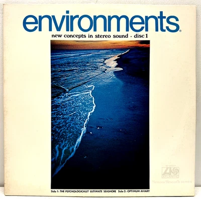Environments 1 1970 Vinyl Atlantic Records 1st Press Foto 1 de 4