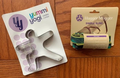 yummi yogi cookie cutter  &  Hugger Mugger Simple Sling (LOT of 2) NEW - image 1 of 4