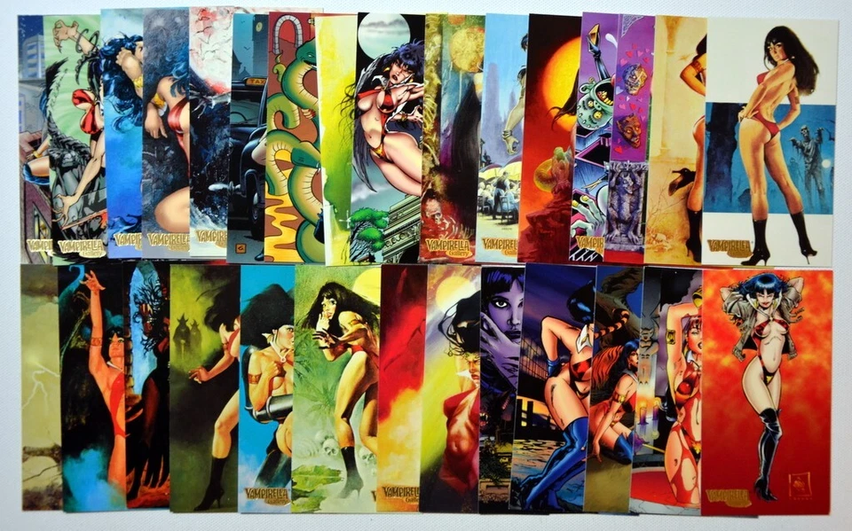 1995 Topps VAMPIRELLA GALLERY Gold Foil Parallel Cards (U-Pick) - Image 1 of 1