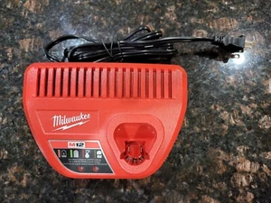 New Milwaukee M12 Battery Charger Lithium Ion 12 Volt 48-59-2401 Genuine OEM - Picture 1 of 2