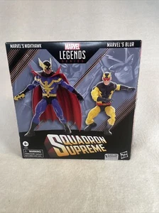 2 Pack Hasbro Marvel Legends Squadron Supreme Marvel's Nighthawk and Blur NIB - Picture 1 of 5