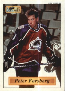 1995-96 Bashan Imperial Super Stickers #28 Peter Forsberg