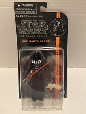 Star Wars Black Series 3.75     06 Darth Vader Hasbro Orange Stripes MOC Authentic