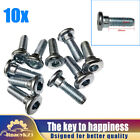 10 Pieces Motorbike Brake Disc Rotor Mounting Bolts  Stainless M8x20mm Bolts