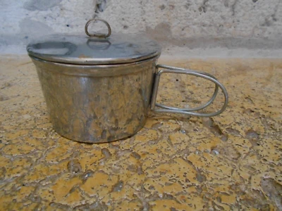 Ancien Réchaud Portable en métal chrome - Photo 1/4