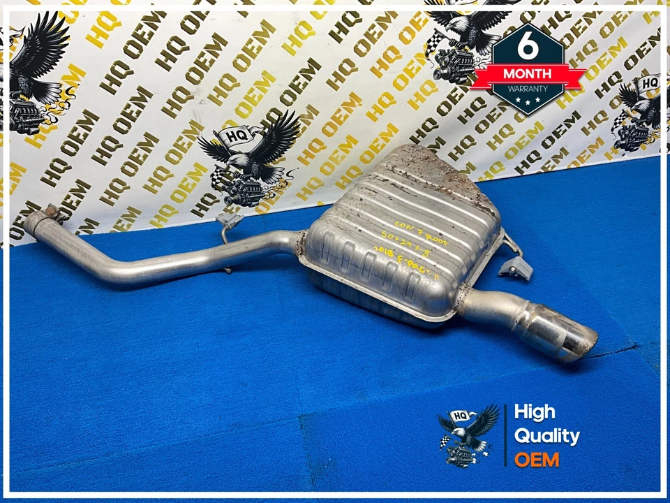 2018 - 2023 JAGUAR F-PACE 2.0L GAS REAR RIGHT PASSENGER SIDE EXHAUST MUFFLER OEM - Image 1 of 4