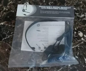 NEW Plantronics M214-C Adjustable Volume Headset - Picture 1 of 3