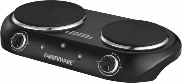 Farberware FH202-D11 Double Burner - Black