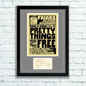 Kostenloses Paul Kossoff Gig Poster & Repro Autogramme Erinnerungsstücke Poster UNGERAHMT - Bild 1 von 2
