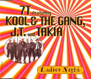 7T Featuring Kool & The Gang, J.T. And Takia ‎Maxi CD Ladies Night (M/VG) - Imagen 1 de 3