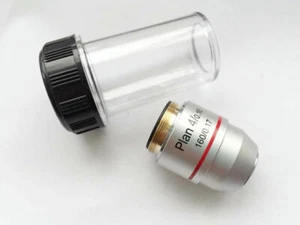 Microscope Objective Lens PLAN DIN 4X 10X 20X 40X 60X 100X RMS Thread CNSCOPE - Picture 1 of 12