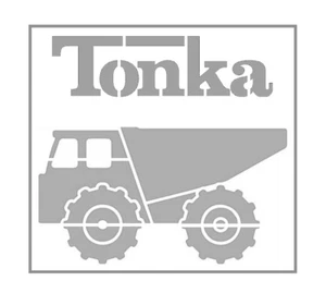 8"x8" Clear Plastic Stencil - Tonka (SR327) - Picture 1 of 2