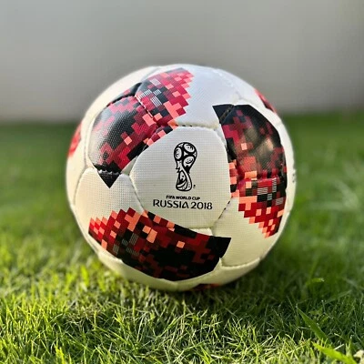 Red Telstar Football FIFA World Cup 2018 Official Match Ball Size 5 Soccerball