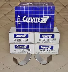 CLEVITE CB1451AL .25mm Rod Bearing Set for 88-93 Pontiac Lemans 1.6L - Foto 1 di 1