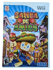 Samba De Amigo Wii Nintendo 2008 Complete w/ Case & Manual Sega Rhythm Game - Picture 1 of 3