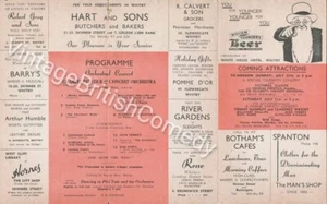 RARE Ted Kavanagh, Sam Costa, Flotsam - Signed Programme 1949 ITMA Much Binding - Picture 1 of 2