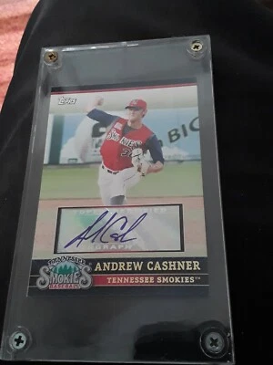 Andrew Cashner SP Auto 2010 Topps Pro Debut Tennessee Smokies 26 /50 - Image 1 of 2