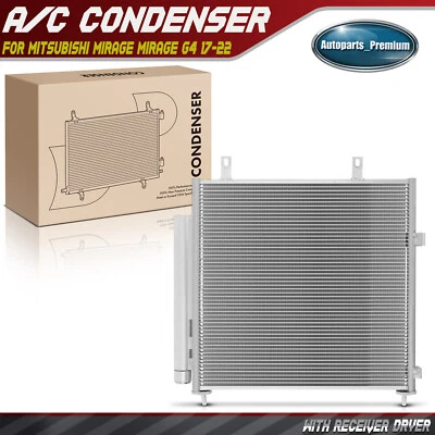 Конденсатор кондиционера с приемником сушилкой для Mitsubishi Mirage 2017-2022 Mirage G4 17-22 - Изображение 1 из 4