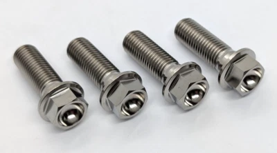 Yamaha FZR1000 Titanium front brake caliper bolt kit FZR1000r 87-95 Ti Gen Exup - Image 1 of 4