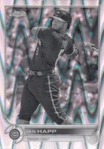 IAN HAPP TOPPS CHROME SONIC RAYWAVE REFRACTOR CHICAGO CUBS #199 2022 22 - Picture 1 of 1