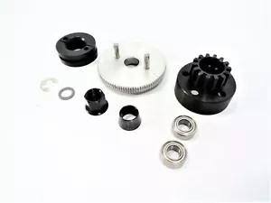 New Traxxas Revo 3.3 14t Clutch Bell Set Flywheel with Magnet T-maxx Slayer Pro - Picture 1 of 3