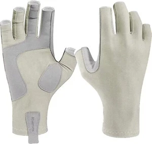 Fingerless Fishing Gloves- Fishing Sun Gloves- UV Protection Gloves Men and W... - Picture 1 of 6