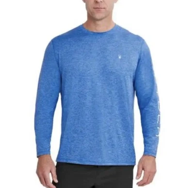 Camisa activa de manga larga Spyder Rash Guard. Playa para nadar al aire libre. UPF 50+, mediano Foto 1 de 4