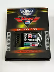 Excellent Hitec 555 Mico Positive Shift 72mhz RC Airplane Receiver JR Airtronics - Picture 1 of 1