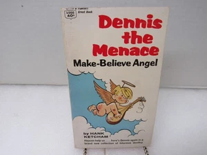 Dennis The Menace Make-Believe Angel Hank Ketcham Fawcett Crest 1967 Paperback - Bild 1 von 12