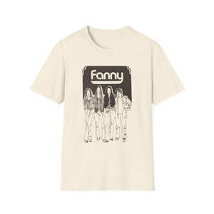 1970s rock n roll band FANNY show poster tshirt - Picture 1 of 24
