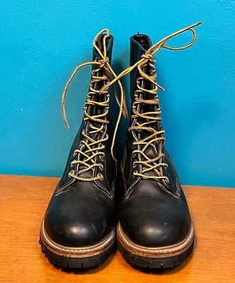 Red Wing Black 2218 Logger Work Boots Steel Toe Mens sz 11 EE - Image 1 of 4