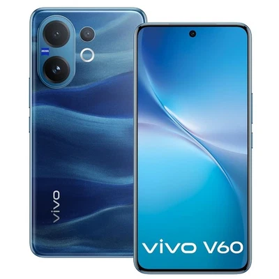vivo V60 5G Factory Unlocked Dual SIM 256GB Storage Slim Smartphone Global - Image 1 of 4