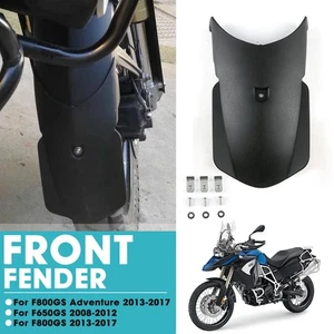 Motorcycle Front Fender Mudguard Extension For BMW F650GS 08-12 F800GS ADV 13-17 - Foto 1 di 8